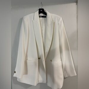 Zara Off-White Blazer